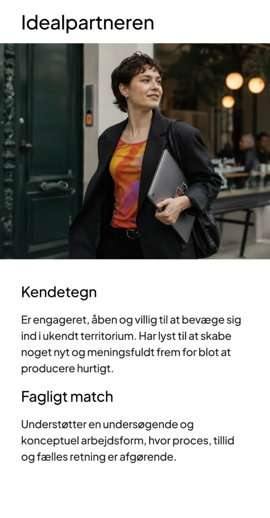 Billede med idealpartner