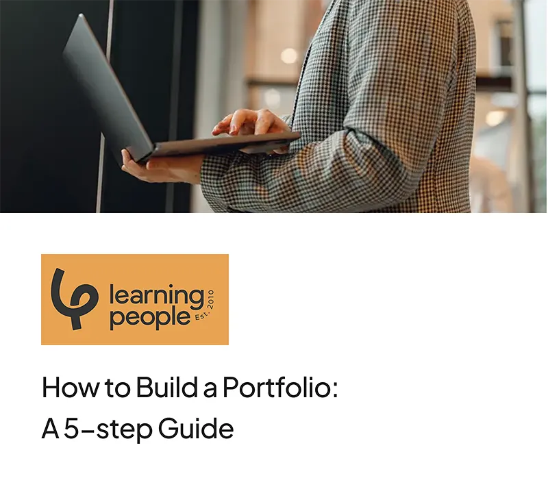 Link til artikkel learning people: How to build a portfolio
